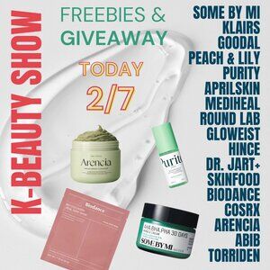 🧴 K-Beauty Posh Show ✨ Saturday, 2/7 @ 11:30am PST / 2:30pm EST 💆‍♀️